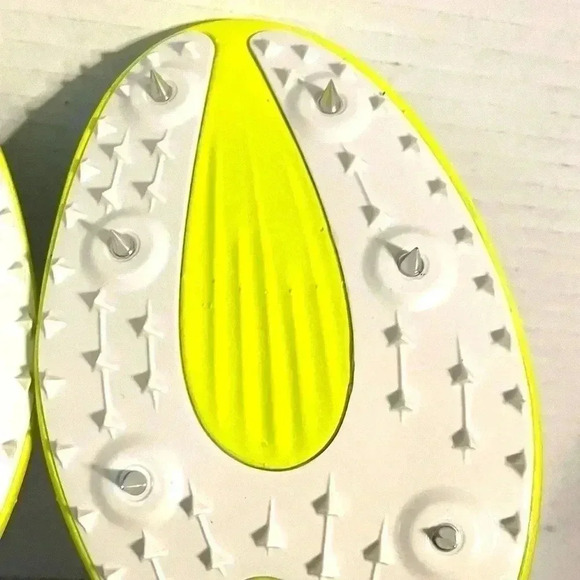 Brooks ELMN8 M10.5 W12 Unisex Running Shoe Blue Glow/Nightlife/Red (1000431D467) - Picture 10 of 16